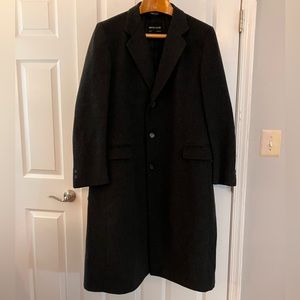 Mens vintage Pierre Cardin wool dress coat